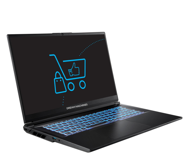 Dream Machines 17PL35 i9-14900HX/32GB/1TB RTX5060 165Hz - 1575708 - zdjęcie 3